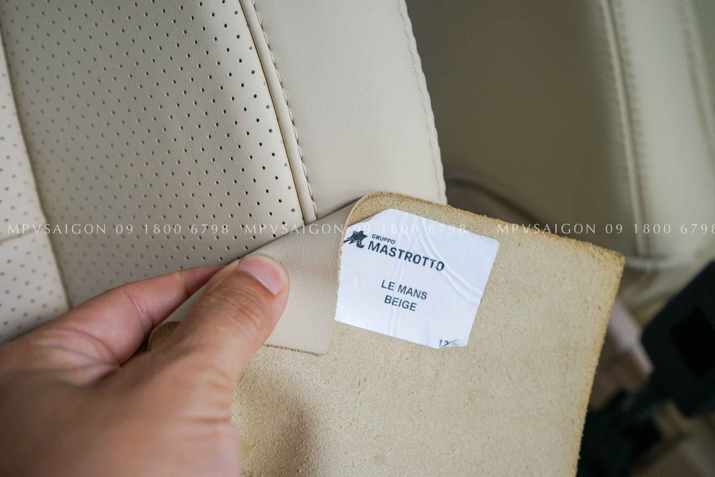 Bọc da Nappa Le mans nhập khẩu từ Ý cho Mercedes Benz GLS450