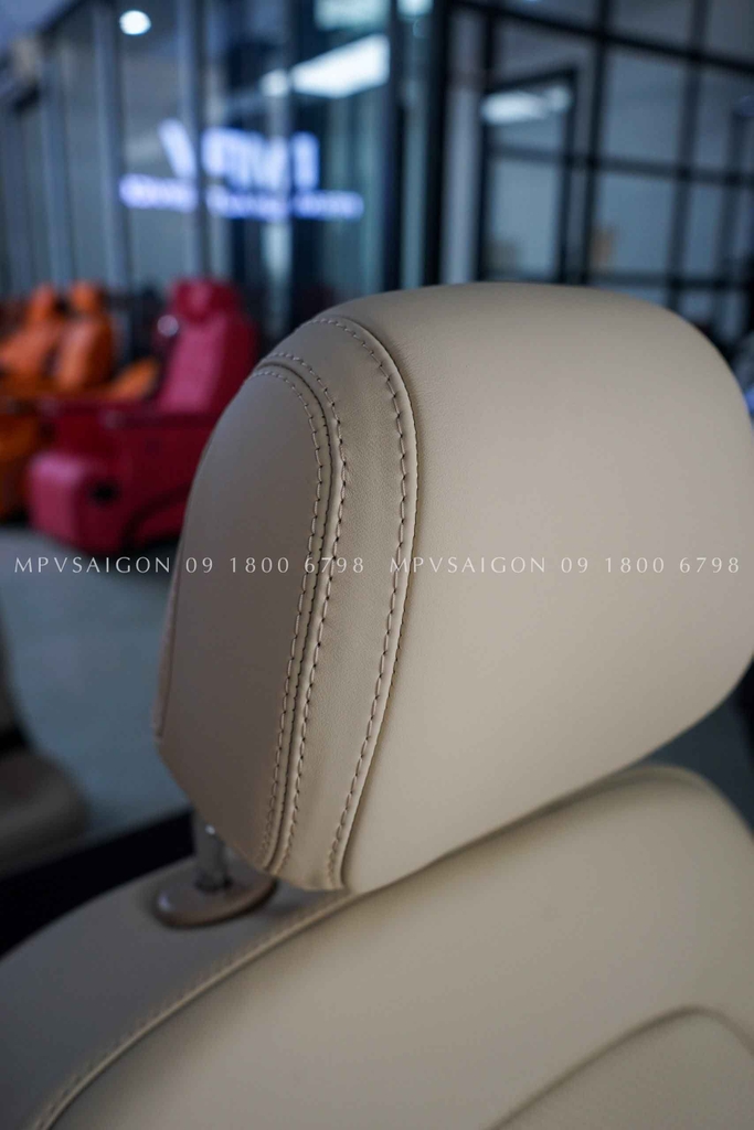 Bọc da Nappa Le mans nhập khẩu từ Ý cho Mercedes Benz GLS450