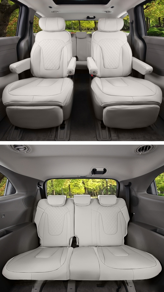 Bọc da nội thất Hyundai Custin