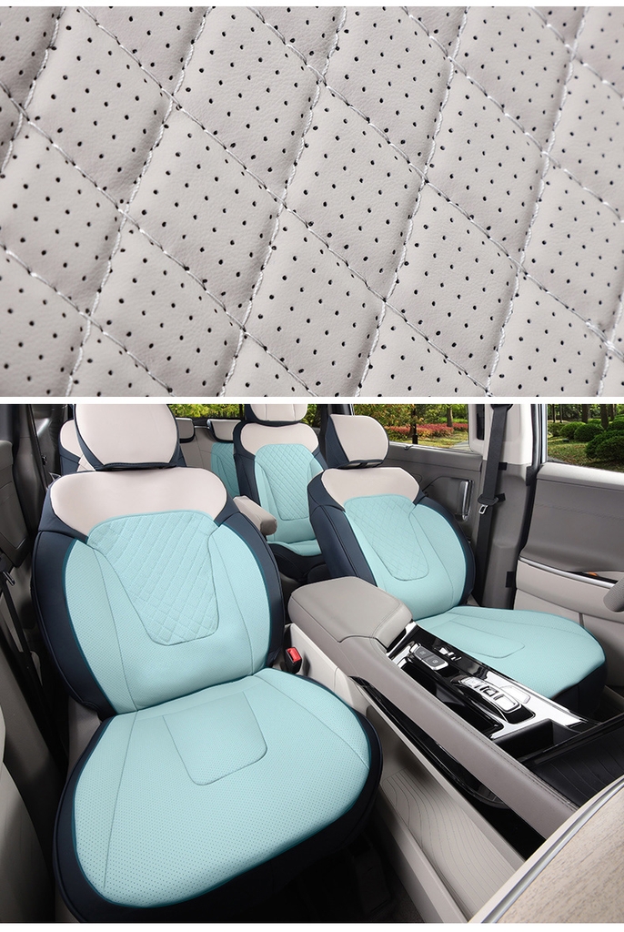 Bọc da nội thất Hyundai Custin