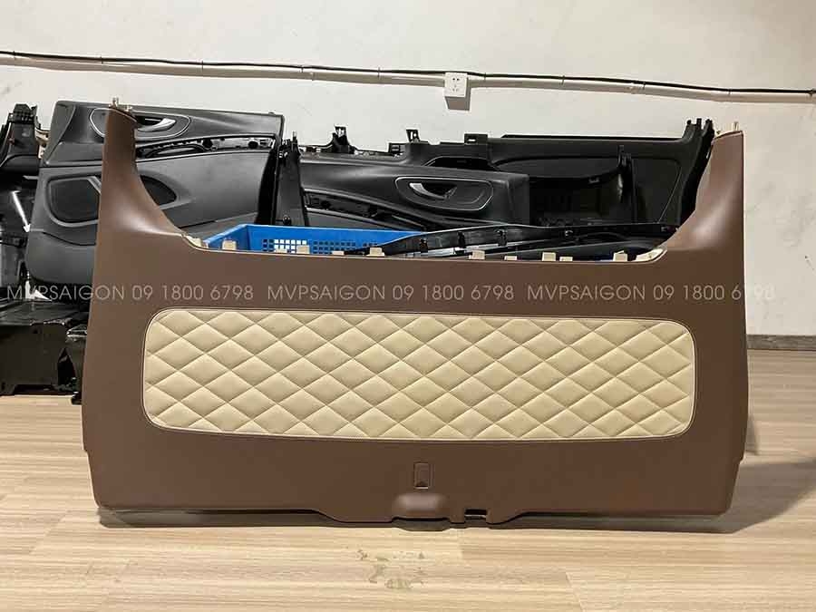 Bọc da nội thất Mercedes V250 AMG