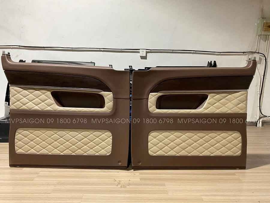 Bọc da nội thất Mercedes V250 AMG