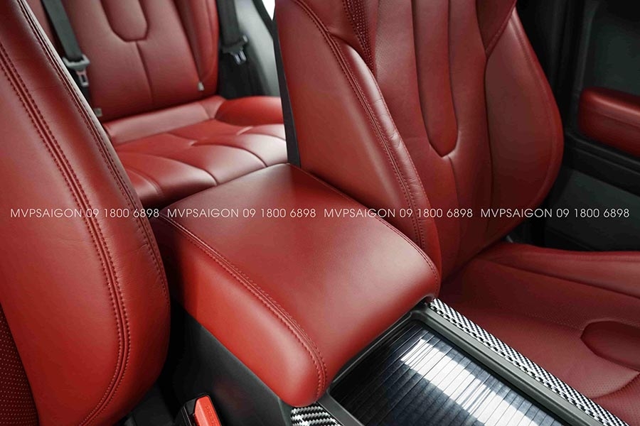 Bọc da nội thất Range Rover Evoque