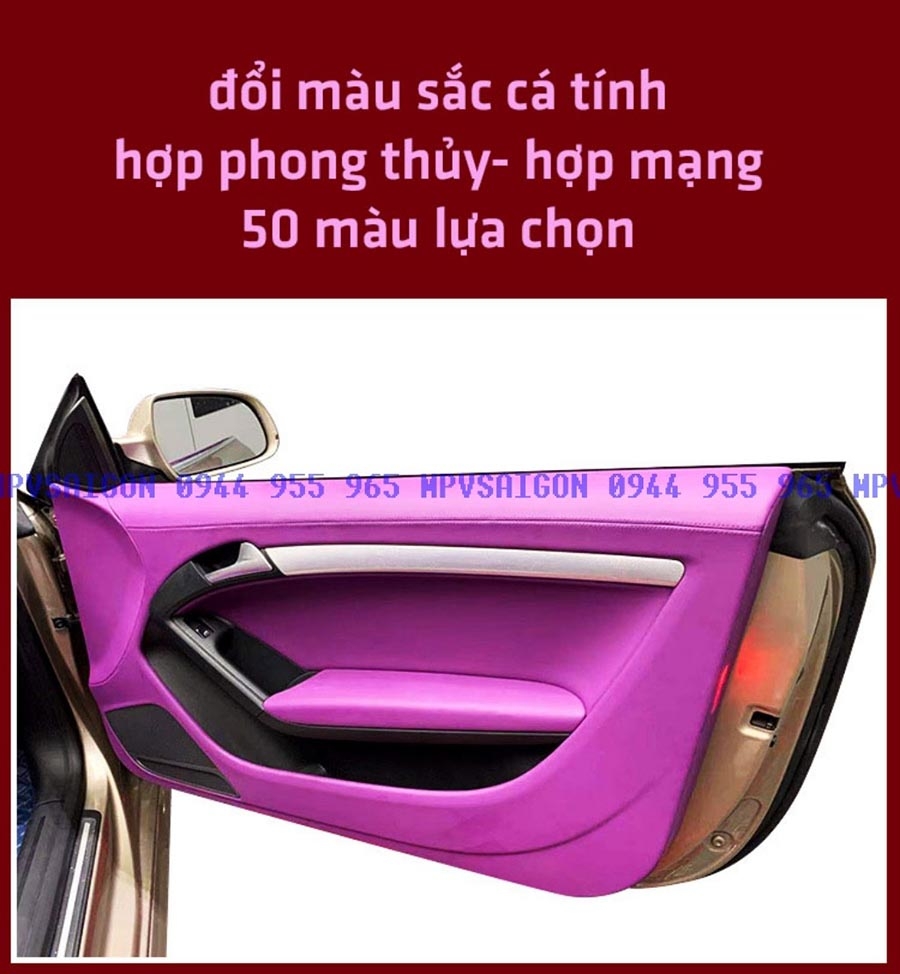 Bọc da tapi tapli cửa các dòng xe sang Porsche, AUDI, BMW, Mercedes- Benz, Range Rover, Maserati...