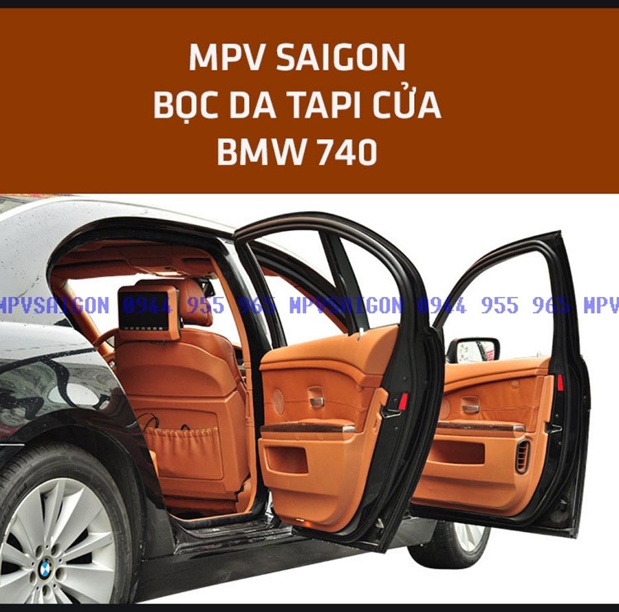 Bọc da tapi tapli cửa các dòng xe sang Porsche, AUDI, BMW, Mercedes- Benz, Range Rover, Maserati...
