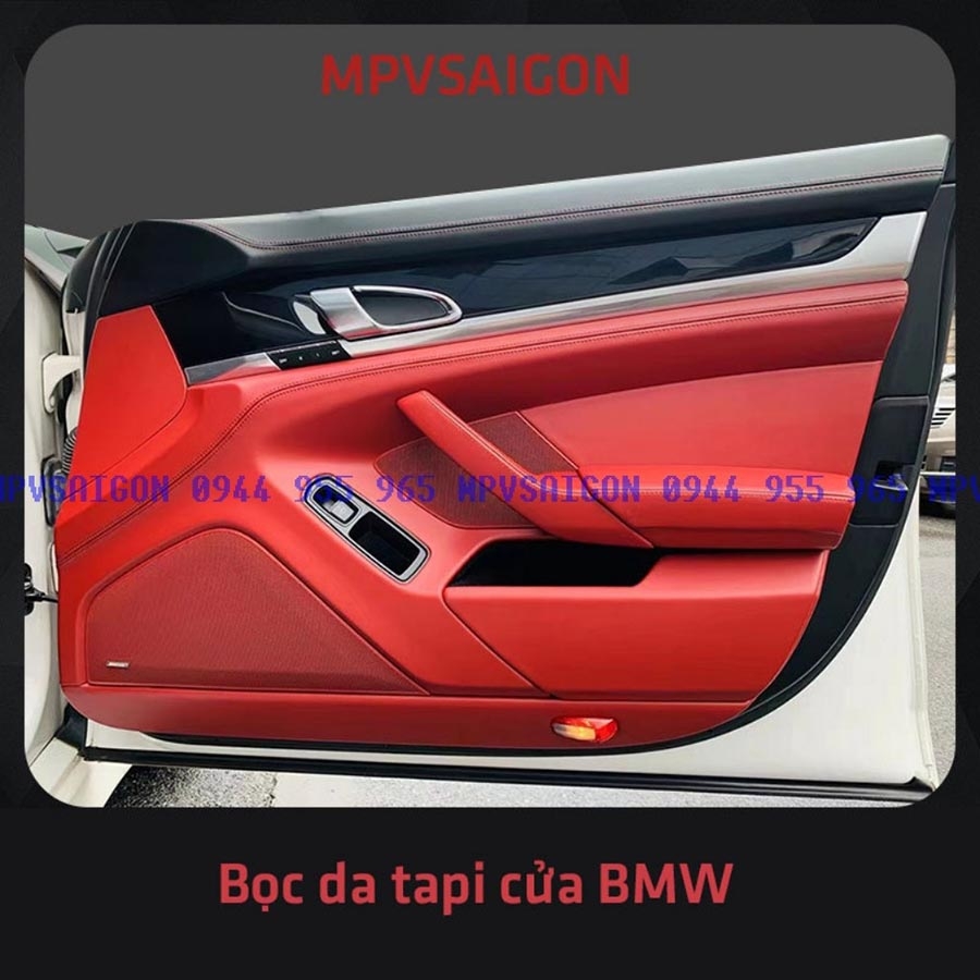 Bọc da tapi tapli cửa các dòng xe sang Porsche, AUDI, BMW, Mercedes- Benz, Range Rover, Maserati...