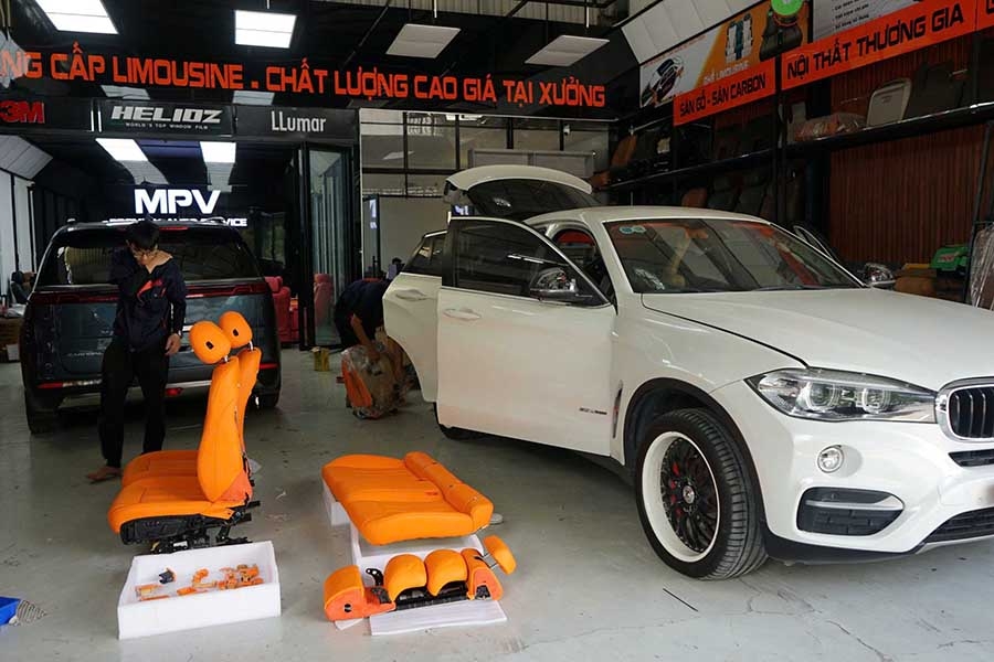 ĐỔI MÀU NỘI THẤT Ô TÔ TẠI MPVSAIGON: NÂNG TẦM KHÔNG GIAN SANG TRỌNG CHO XẾ YÊU