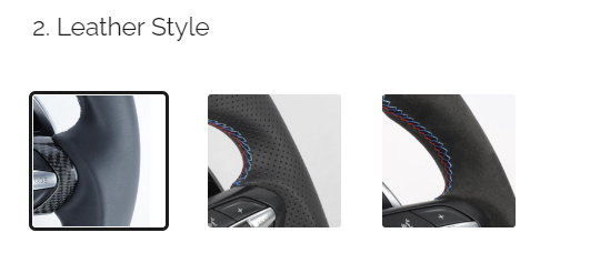 May da - Bọc da vô lăng BMW