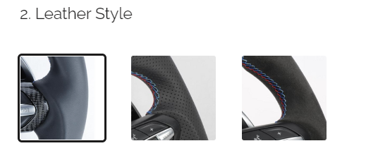 May da - Bọc da vô lăng BMW