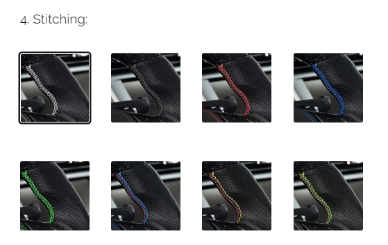 May da - Bọc da khâu da thủ công vô lăng xe Ford