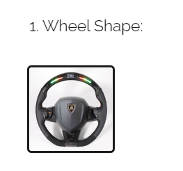 May da - Bọc da vô lăng xe Lamborghini