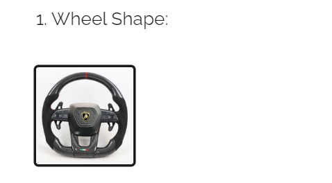 May da - Bọc da vô lăng xe Lamborghini