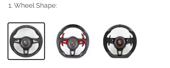 May da - Bọc da vô lăng xe Porsche