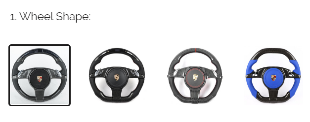 May da - Bọc da vô lăng xe Porsche