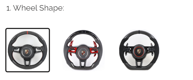 May da - Bọc da vô lăng xe Porsche