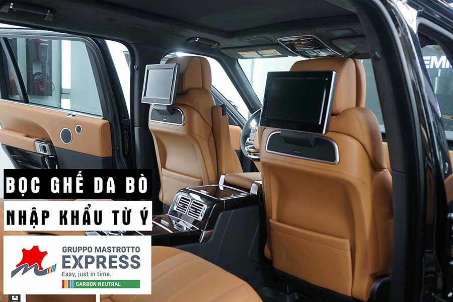 Bọc ghế da bò Mastrotto Le mans nhập khẩu chính hãng Ý