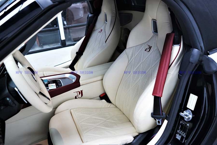 Bọc ghế da bò Mastrotto Le mans nhập khẩu chính hãng Ý