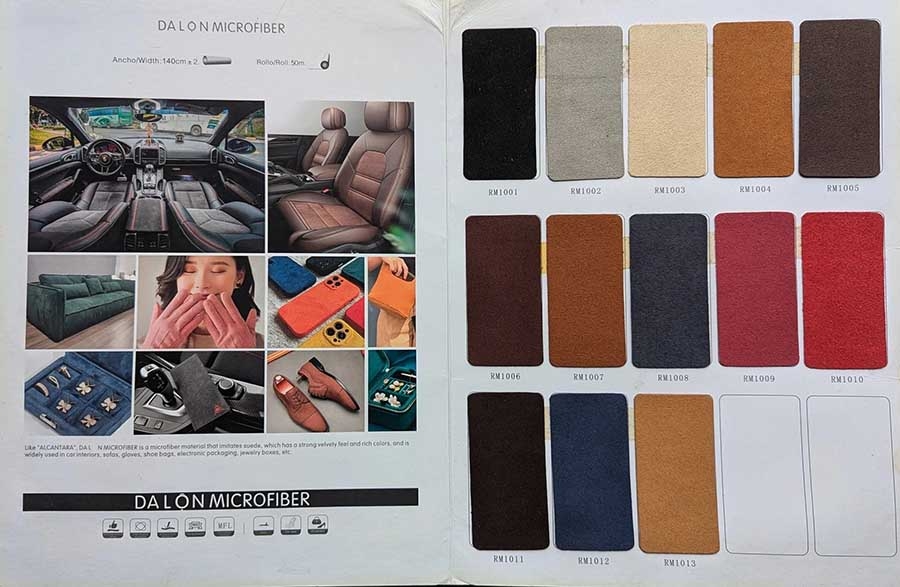 Bọc nội thất bằng da lộn cao cấp tại MPVSAIGON