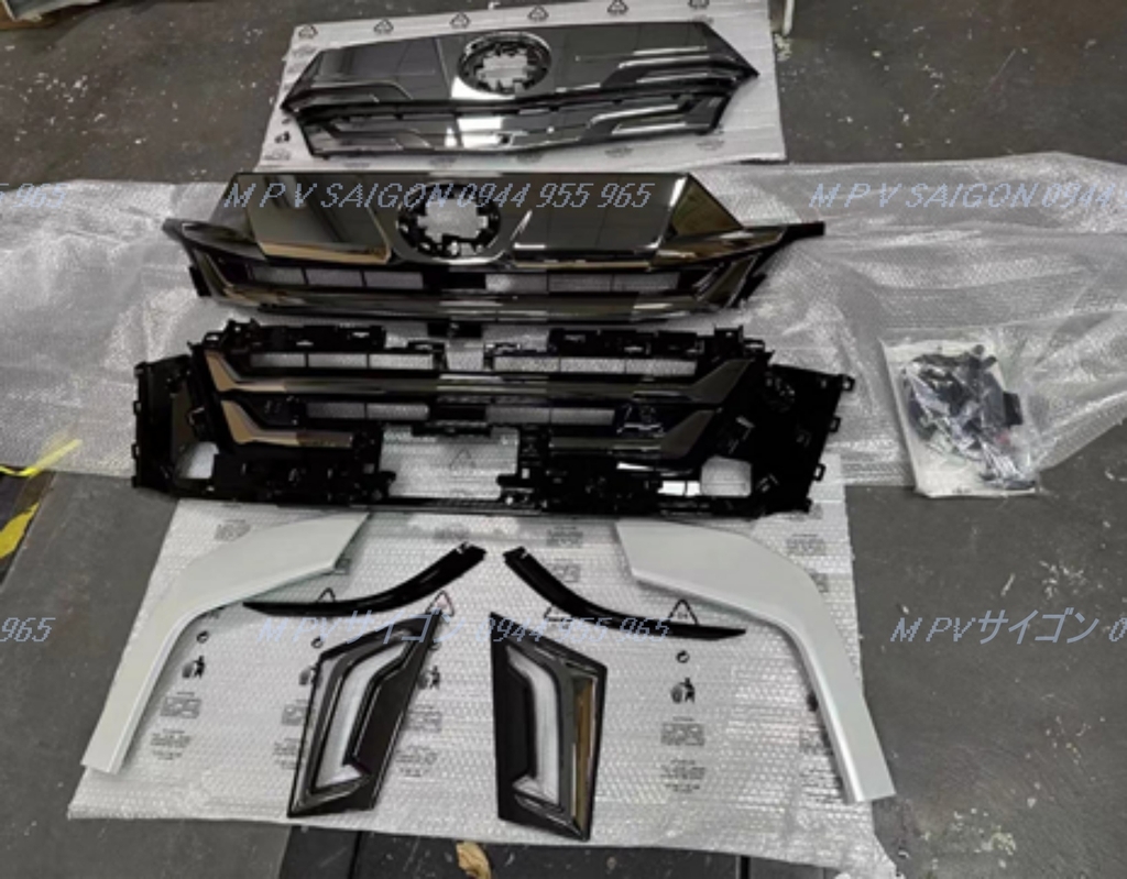 Tổng hợp phụ kiện- đồ chơi Toyota Alphard 2024: đầy đủ nhất hiện nay