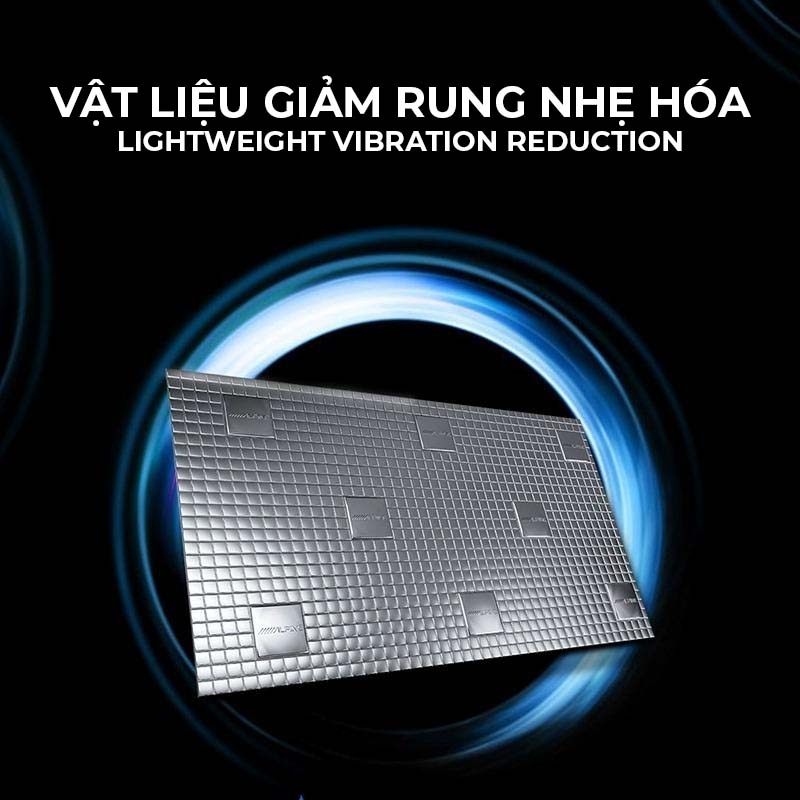 Cách âm xe hơi bằng vật liệu Alpine - Audio Technica