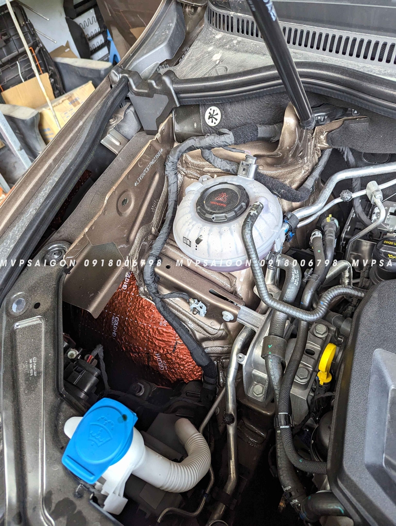 Cách âm chống ồn Volkswagen Viloran/ Teramont - vật liệu cách âm Dr Artex tiên tiến nhất