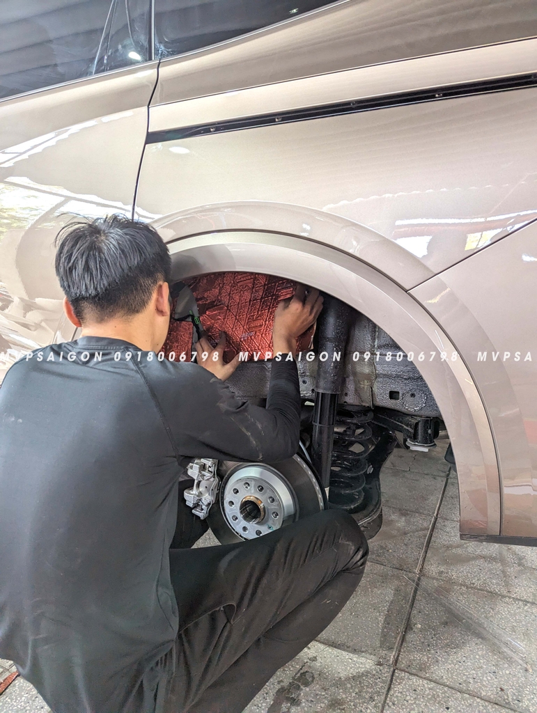 Cách âm chống ồn Volkswagen Viloran/ Teramont - vật liệu cách âm Dr Artex tiên tiến nhất