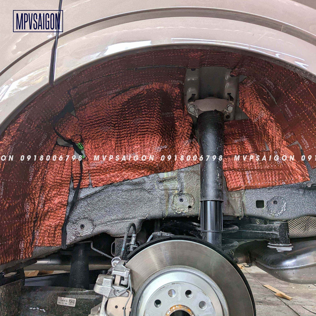 Cách âm chống ồn Volkswagen Viloran/ Teramont - vật liệu cách âm Dr Artex tiên tiến nhất