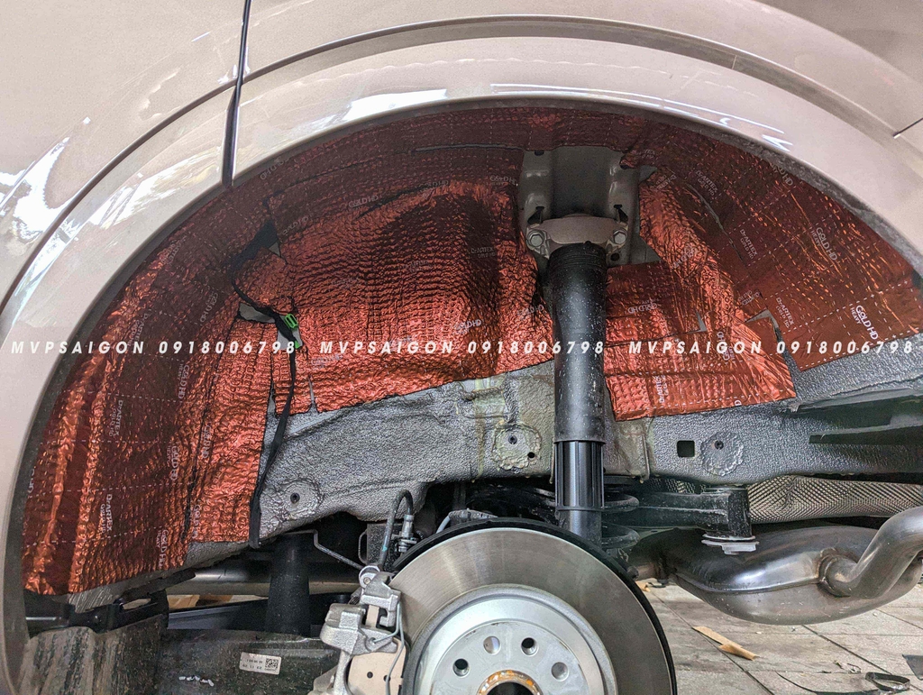 Cách âm chống ồn Volkswagen Viloran/ Teramont - vật liệu cách âm Dr Artex tiên tiến nhất