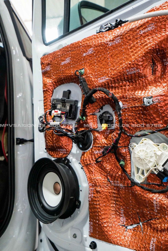 Cách âm chống ồn Volkswagen Viloran/ Teramont - vật liệu cách âm Dr Artex tiên tiến nhất