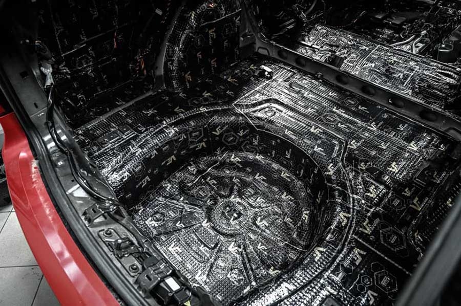 Cách âm xe hơi bằng vật liệu VIBROFILTR