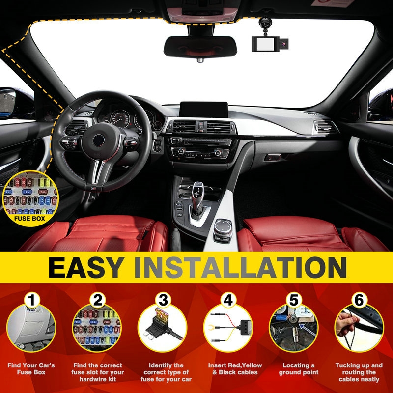 Cục nguồn ACC camera hành trình ( hỗ trợ ghi hình khẩn cấp )