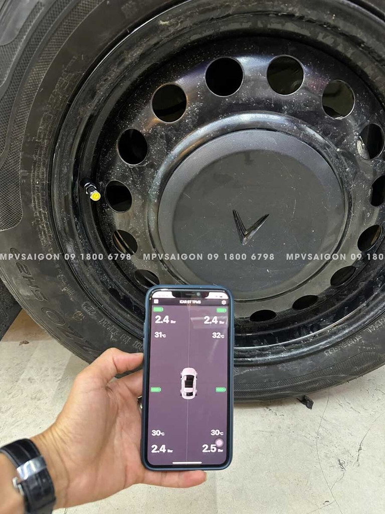 Cảm biến áp suất lốp VinFast VF3