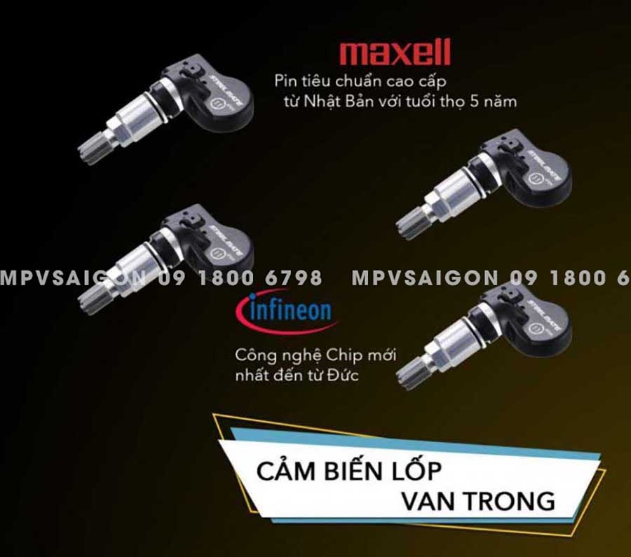 Cảm biến áp suất lốp VinFast VF3