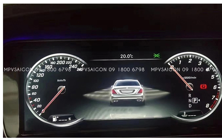 Cảnh Báo Điểm Mù Blind Spot Assist Chính Hãng Mercedes cho xe C - GLC - GLE - GLS (W205 - X253 - W167)