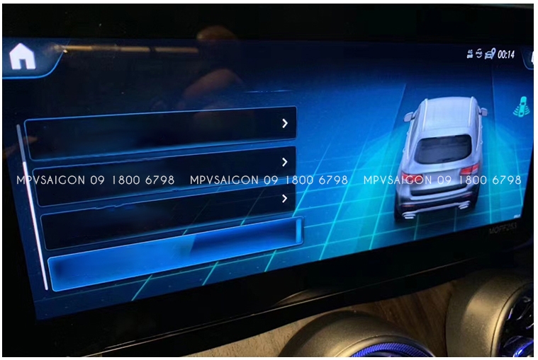 Cảnh Báo Điểm Mù Blind Spot Assist Chính Hãng Mercedes cho xe C - GLC - GLE - GLS (W205 - X253 - W167)