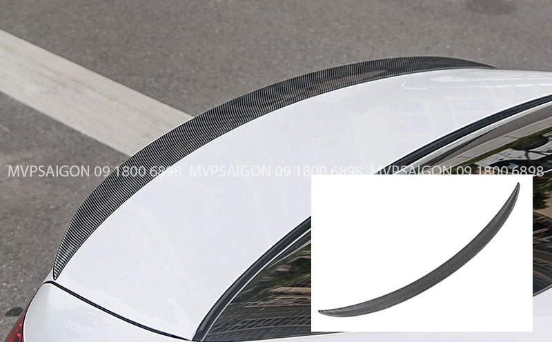 Cánh gió đuôi Benz C43 AMG nâng cấp cho C class C200 C260 C300 2022~2023