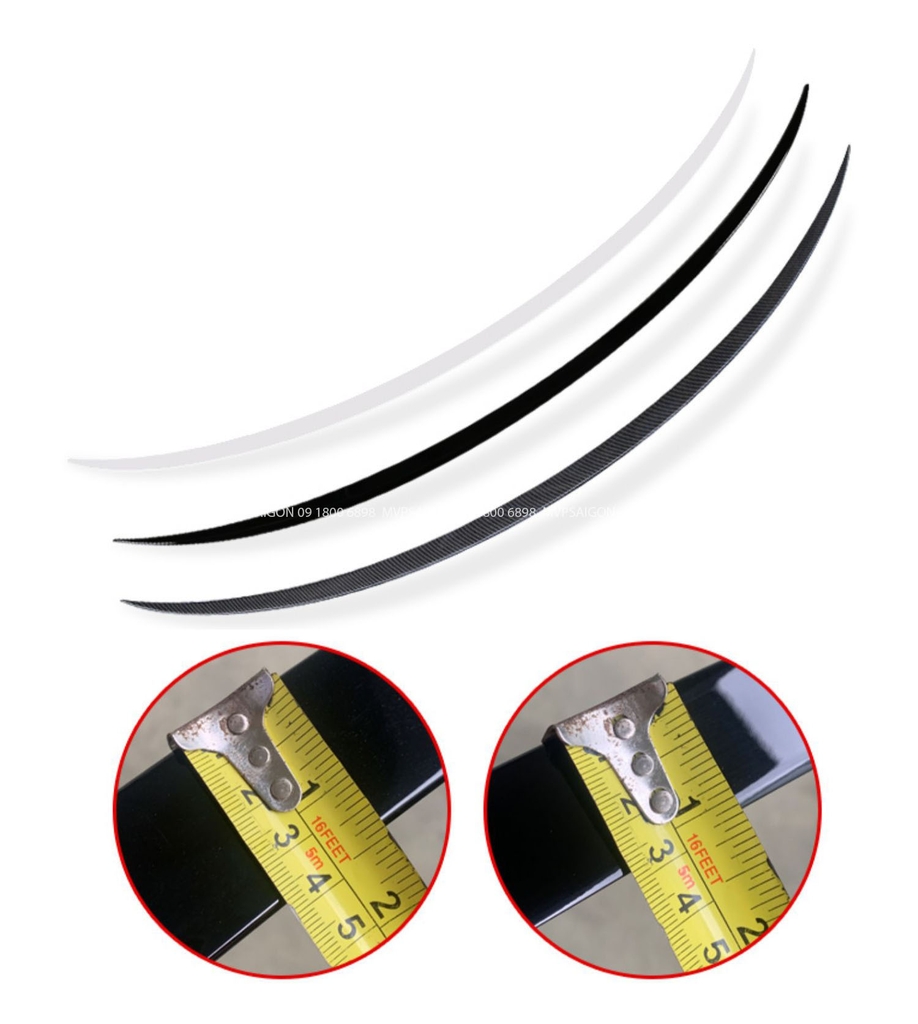 Cánh gió đuôi Benz C43 AMG nâng cấp cho C class C200 C260 C300 2022~2023