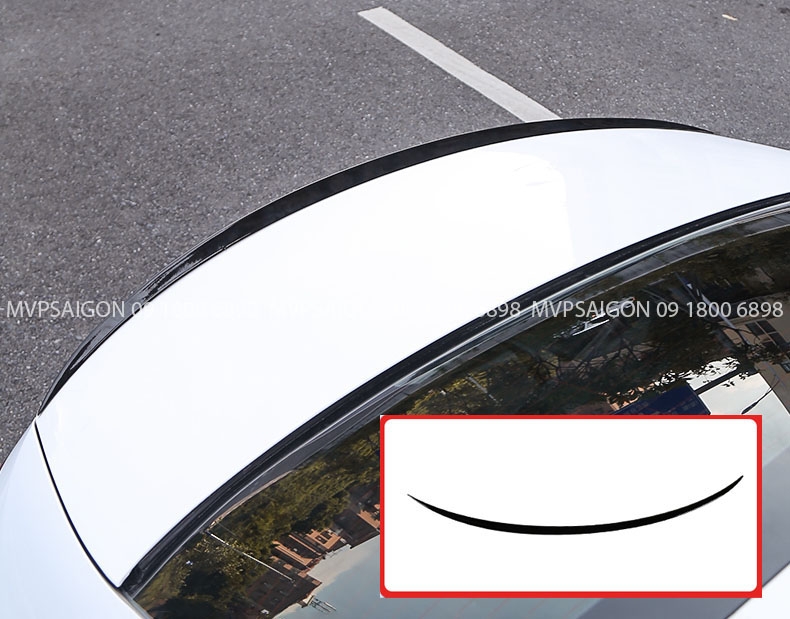 Cánh gió đuôi Benz C43 AMG nâng cấp cho C class C200 C260 C300 2022~2023