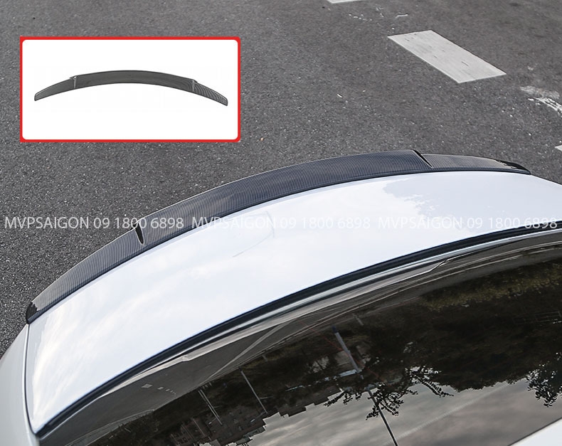 Cánh gió đuôi Benz C43 AMG nâng cấp cho C class C200 C260 C300 2022~2023