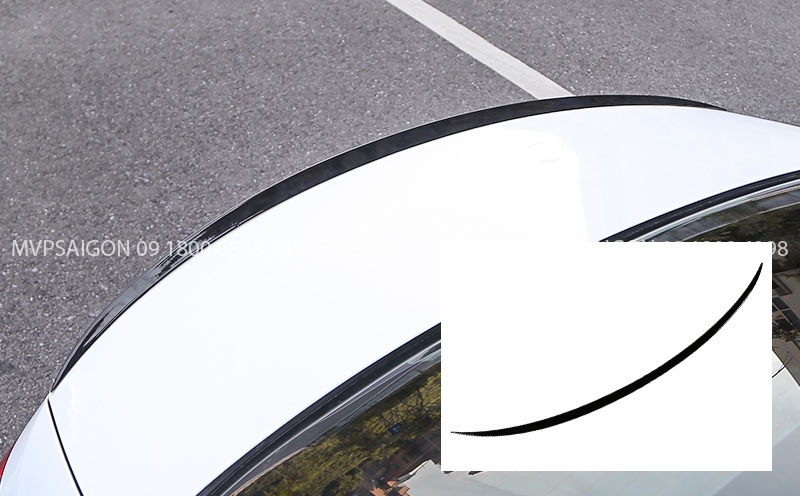 Cánh gió đuôi Benz C43 AMG nâng cấp cho C class C200 C260 C300 2022~2023