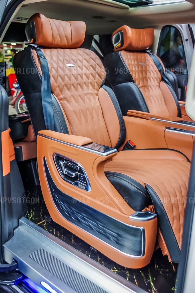 Nâng cấp - độ ghế Limousine thương gia Kia Carnival 2024 mới nhất