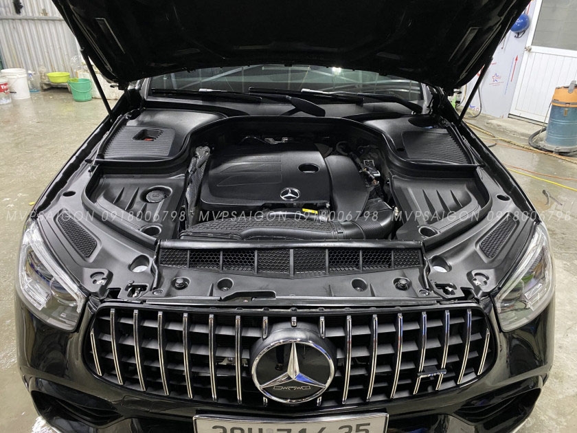 Chắn Bụi Khoang Động Cơ Mercedes GLC-Class (GLC200 - GLC250 - GLC300)