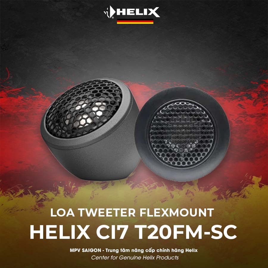 HELIX LOA I7 TWEETER FLEXMOUNT – SILL DOM CI7 T20FM-SC