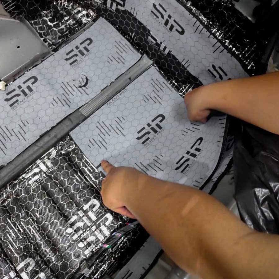 Cách âm xe hơi bằng vật liệu STP