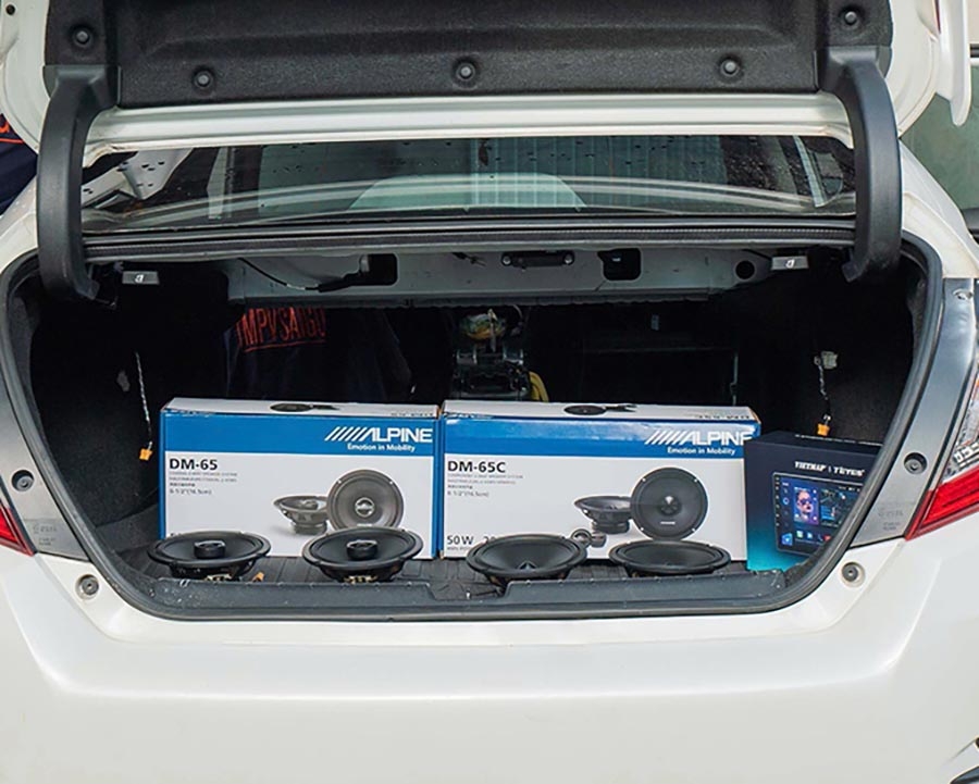 Combo Alpine DM65 - DM65C và Màn hình Teyes trên Honda Civic – Bộ ba công nghệ hoàn hảo