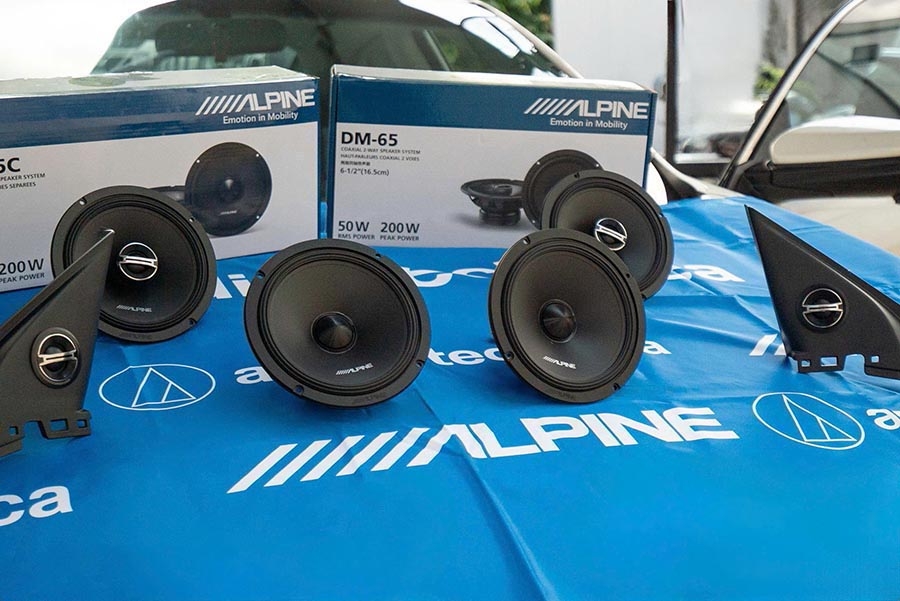 Combo Alpine DM65 - DM65C và Màn hình Teyes trên Honda Civic – Bộ ba công nghệ hoàn hảo