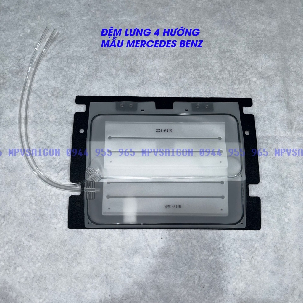 Nâng cấp - độ ghế matxa bóng hơi 8 vị trí và đệm lưng 4 hướng ghế kiểu Mercedes cao cấp