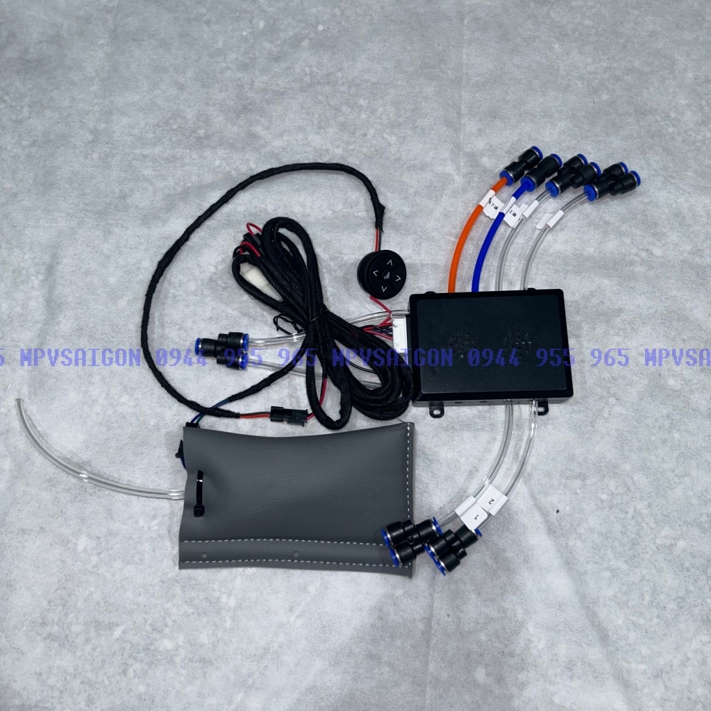 Nâng cấp - độ ghế matxa bóng hơi 8 vị trí và đệm lưng 4 hướng ghế kiểu Mercedes cao cấp