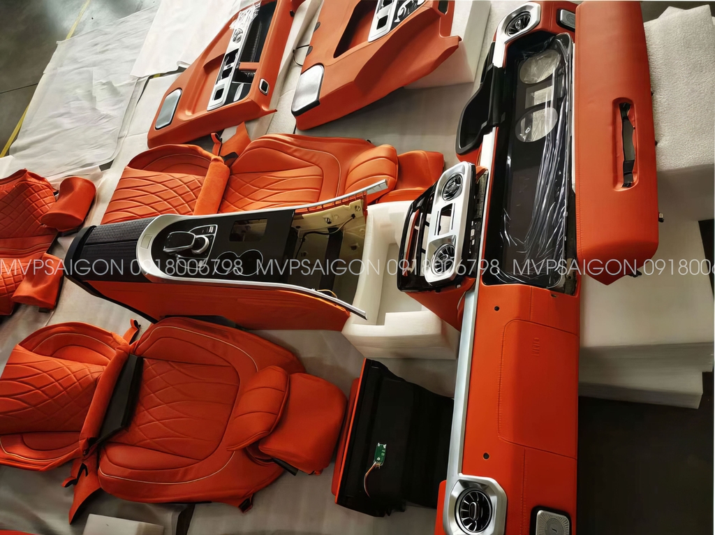 Combo nâng cấp nội thất cao cấp Benz G-class