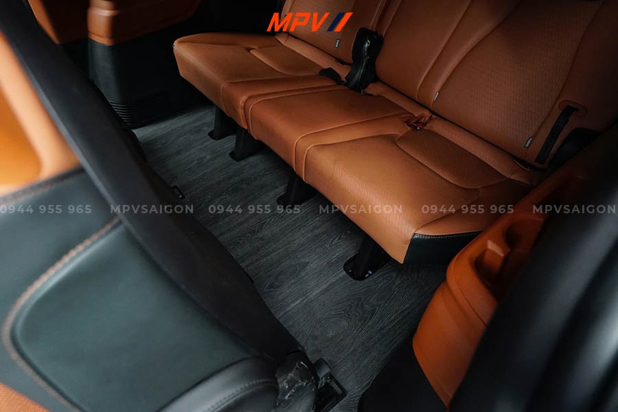 KIA CARNIVAL - COMBO TRƯỢT ĐIỆN 4 HƯỚNG HÀNG 2 VÀ SÀN VÂN GỖ CAO CẤP